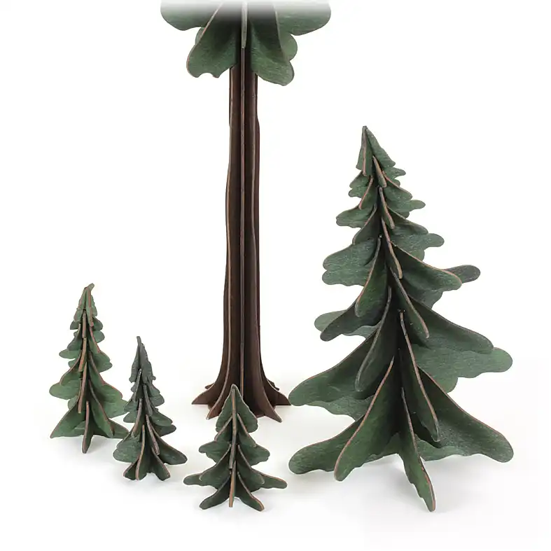 Bastelsatz Baum bewegter Baum DAMASU Holzkunst aus dem Erzgebirge